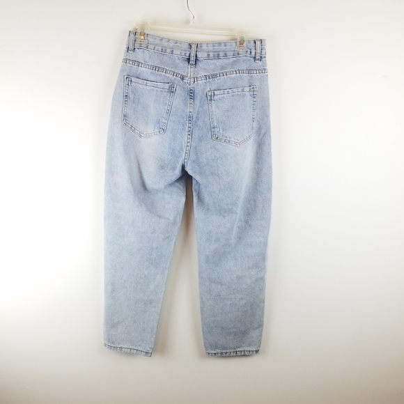 Vintage High Waist Mom Jeans Cropped 29 - Picture 4 of 5